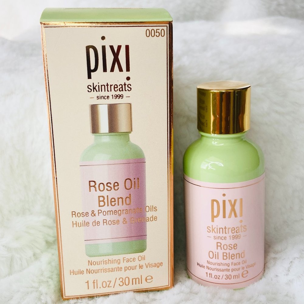 Pixi Skintreats Rose Oil Blend Skin Oil New in Box 1 fl oz / 30 ml Full … - Picture 2 of 5